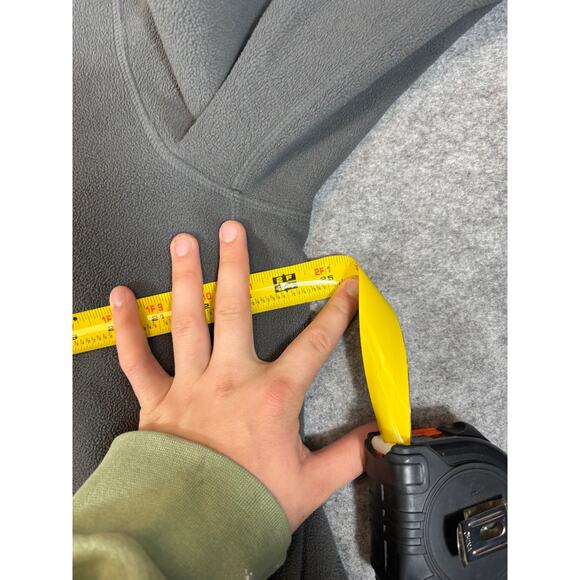 Polo Ralph Lauren Fleece Jacket Mens XL Gray Full Zip Cozy Performance Hiking - Picture 2 of 4